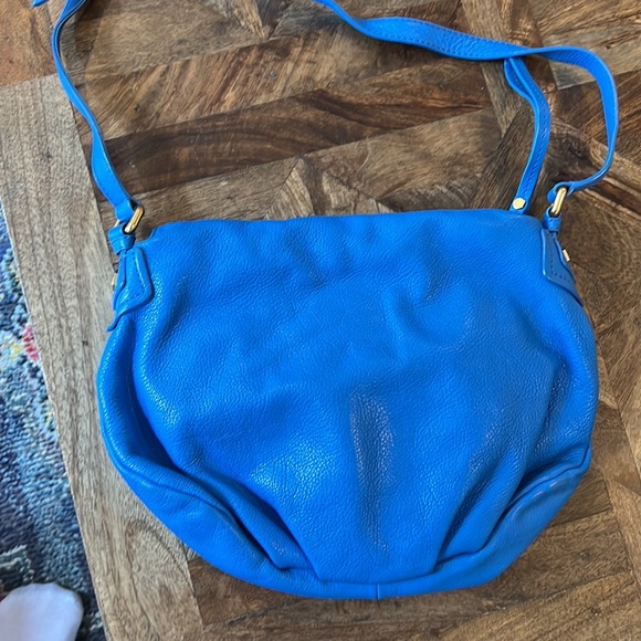 Marc by Marc Jacobs Blue Leather Crossbody Bag - Picture 5 of 6